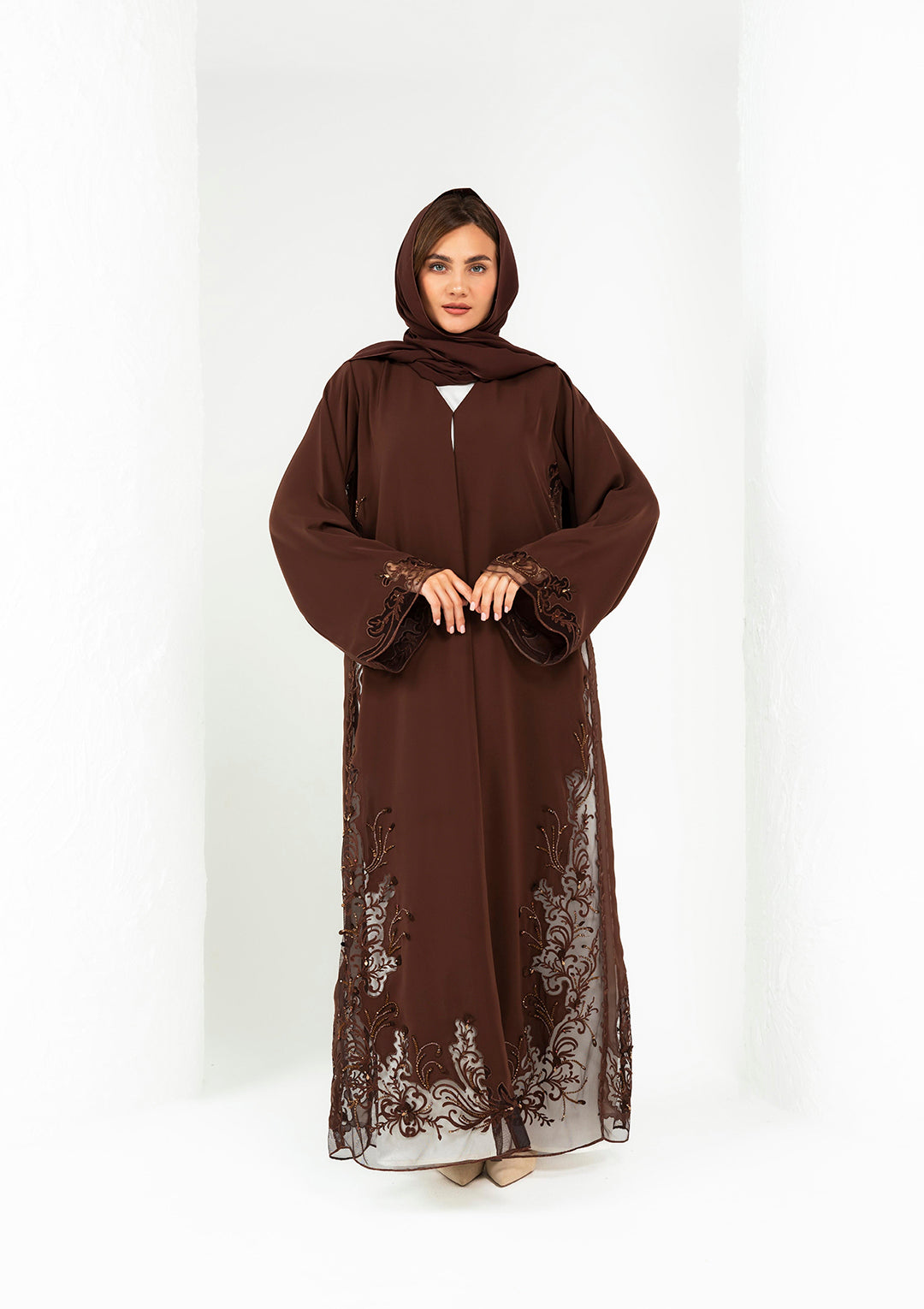 Exclusive VIP modest fashion abaya for special occasions