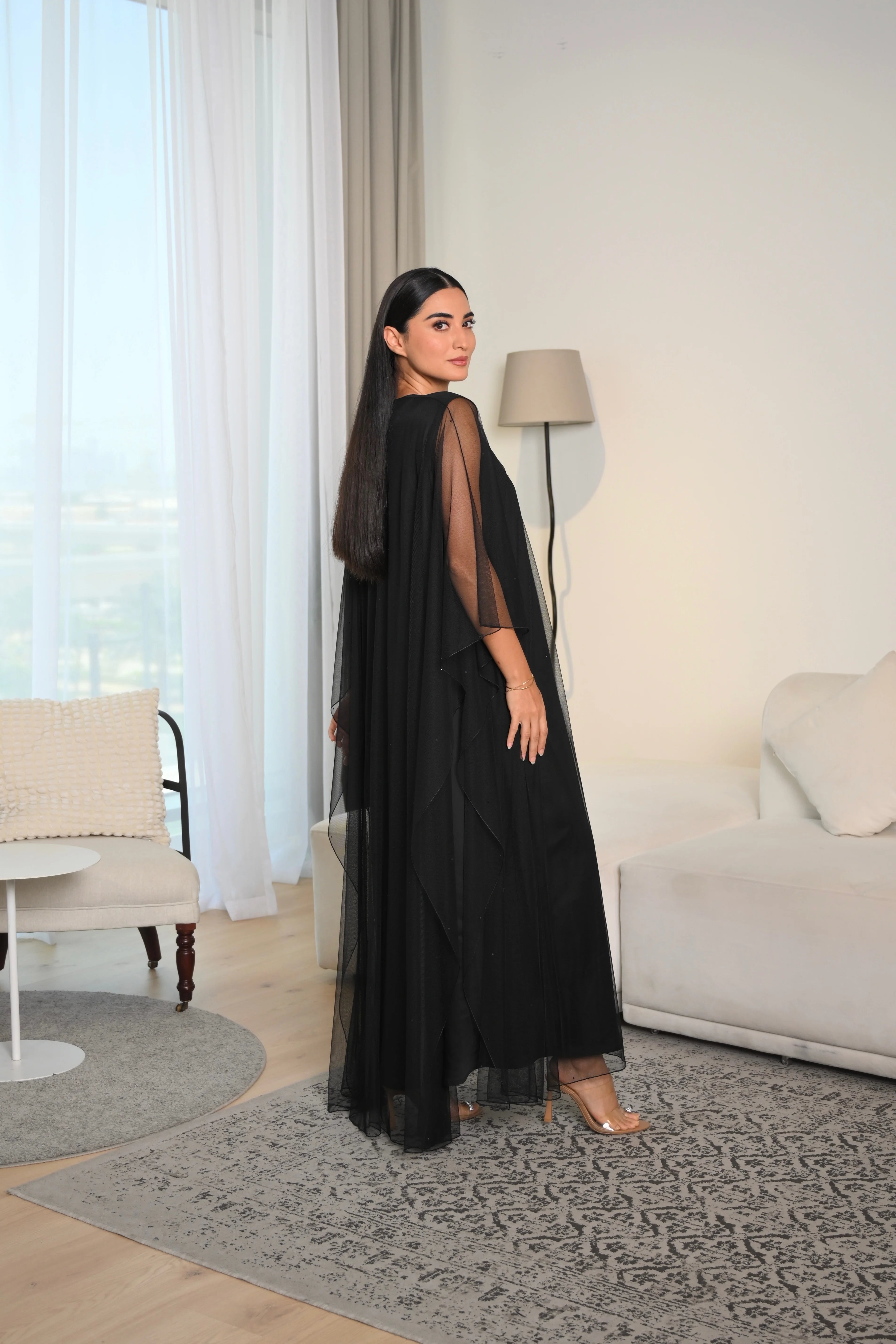 Luxury Soft Wedding Abaya