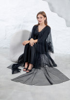 Premium SADA TOOR fabric luxury abaya