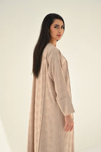 عبايات العنود عباية بيج أنيقة للإطلالات اليومية والمناسبات