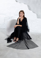 Premium SADA TOOR fabric luxury abaya